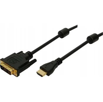 Video kabel Kabel HDMI - DVI-D LogiLink CH0004 2 m černý