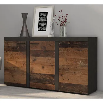 Komoda Falco Skříňka RIZO 3D matera/old style