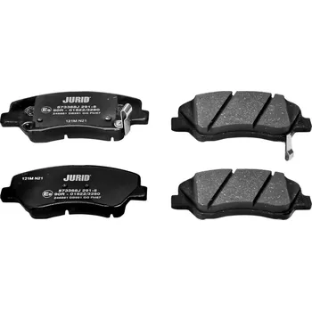 Brzdová destička Sada brzdových destiček, kotoučová brzda JURID 573368J