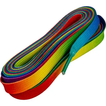 Tkaničky do bot Waxed Laces Pro Multicolor Neon 140cm