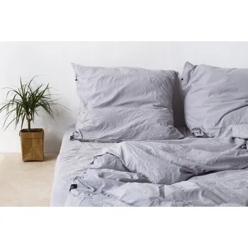Povlečení Bavlna Povlečení 140x200 a 1x70x80 světle šedé