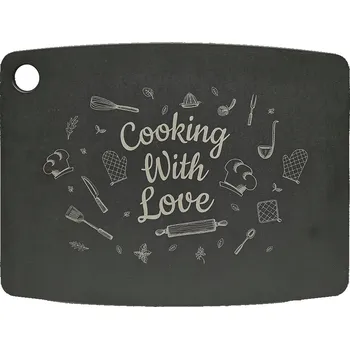 Kuchyňské prkénko Krájecí deska 30 cm HAPPINESS IS HOMEMADE Jade