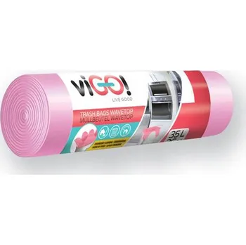 Pytle na odpadky Quickpack viGO! Pytle na odpadky s oušky 35 l 26 kusů