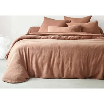 Blancheporte Jednobarevné povlečení z bavlněné gázoviny Colombine® Velikost: klasické prostěradlo 240x310 cm