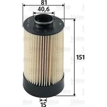 Palivový filtr Palivový filtr VALEO 587935