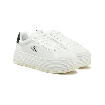 Dámské tenisky Sneakersy Calvin Klein Jeans Bold Flatf Low Lace Mg YW0YW01766 Bílá 39