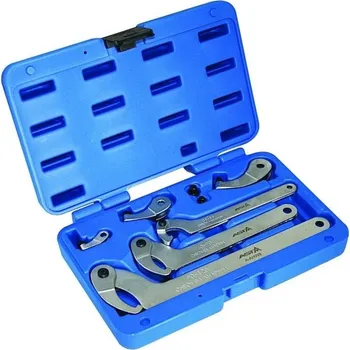 Klíč Klíče hákové kloubové, "C-klíče", 35-120 mm, sada 8 kusů - ASTA A-AHW8