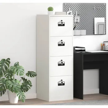 Příborník do zásuvky vidaXL Úložná skříňka s úložištěm 2 pcs Černá 80 x 40 x 180 cm