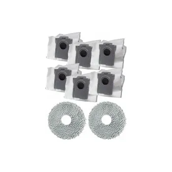 Sada příslušenství pro robotický vysavač Mopy a sáčky k vysavači XIAOMI DreameBot L10s Ultra Gen 2 s aktivním uhlím 8ks