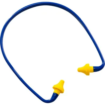 PORTWEST Zátky EP17 Banded Tapered Ear Plugs s obloukem POR-EP17YER Žlutá
