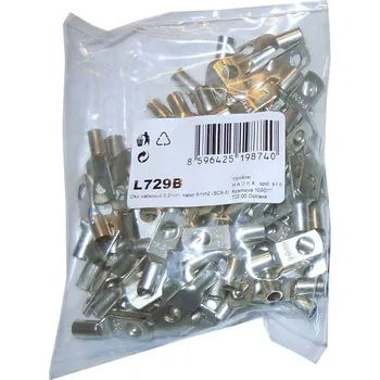 Kabel Oko kabelové 5,2mm, kabel 6mm2 (SC6-5), balení 100ks