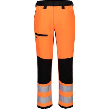 PORTWEST Kalhoty CD857 WX2 Eco třídy 2 do pasu, reflexní POR-CD857OBR40 40 Oranžová/černá