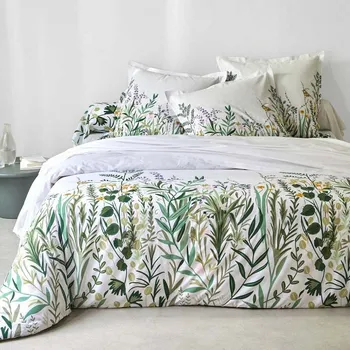 Povlečení Blancheporte Bavlněné povlečení Alice s potiskem Velikost: napínací prostěradlo 90x190 cm