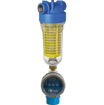 Ochranný vodní filtr ATLAS FILTRI - Itálie | HYDRA RAH + K-MATIC - samočistící filtr se zpětným proplachem a časovačem (Atlas filtr vodní-filtrace vody) - 1" HYDRA RAH + K-MATIC