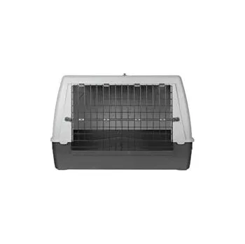 přepravka pro zvíře Transportní box JOURNEY, černá/šedá 1ks / M-L/ 100 x 65 x 60 cm