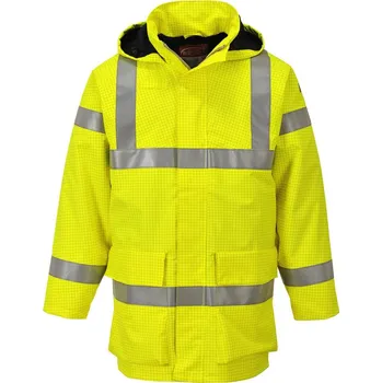 Pracovní oblečení PORTWEST Bunda Bizflame Rain Hi-Vis Multi Lite S774, zateplená, reflexní POR-S774YERS S Žlutá