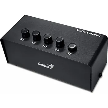 Počítačové příslušenství Genius Stereo Switching Box, pro výběr zvukového výstupu až na 5 repro 31720015100