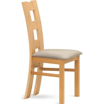 Jídelní dřevěná židle VICTOR 639 – čalouněný sedák, více barev velvet terracotta 44