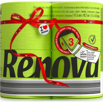 Toaletní papíry Suchý vonný papír Renova, 4 ks