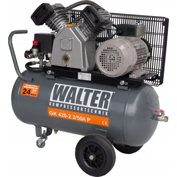 Kompresor Olejový kompresor Walter GK 420-2,2/50A, 50 l, 10 bar, 230 V/50 Hz