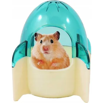 Domeček pro křečka a myš - raketa modrá Happet