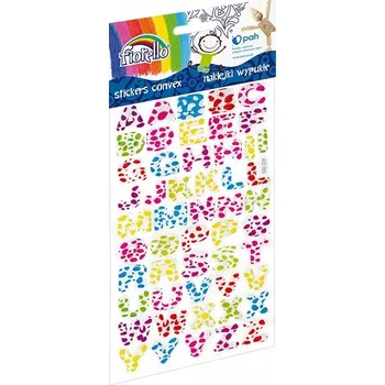 samolepka Konvexní Samolepky FIORELLO GR-NP134 písmena 170-248