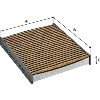 Ventilátor topení a klimatizace Filtr, vzduch v interiéru VALEO 701027