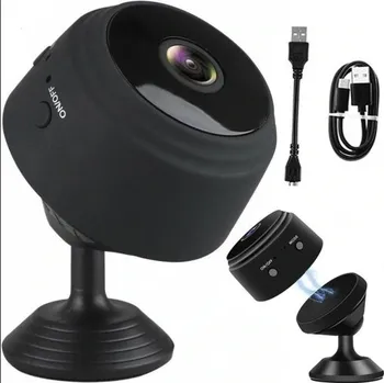 IP kamera Mini špionážní kamera FullHD WiFi skrytá domácí bezdrátový monitoring