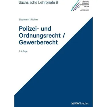 Polizei- und Ordnungsrecht/Gewerberecht (SL 9) - Elzermann, Hartwig [DE] (2025, Brožovaná, Kommunal- und Schul-Verlag)