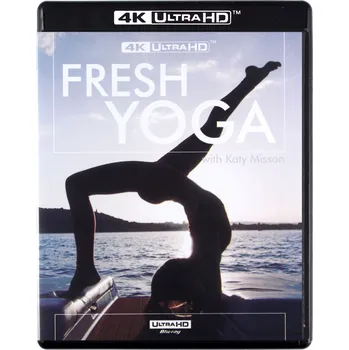Blu-ray film Fresh Yoga with Katy Misson Blu-ray 4K disk