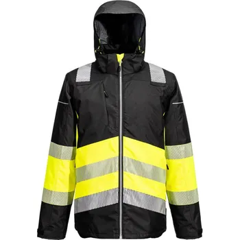 Pracovní oblečení PORTWEST Bunda PW364 Hi-Vis Class 1 Winter, reflexní, zimní POR-PW364YBRXL XL Žlutá/černá