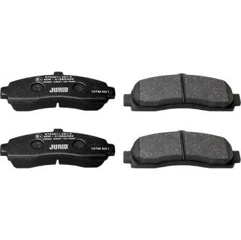 Brzdová destička Sada brzdových destiček, kotoučová brzda JURID 572257J