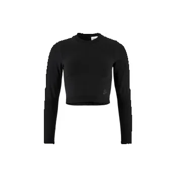 Dámské tričko CRAFT ADV Tone Seamless Cropped LS W černá 1914699-999000 XS/S; Černá triko + DÁREK DLE VÝBĚRU!