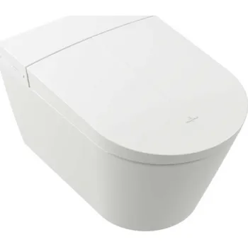 Klozet VILLEROY & BOCH - ViClean Elektronický bidet s keramikou, závěsný, DirectFlush, CeramicPlus, SoftClosing, alpská bílá V22EM101