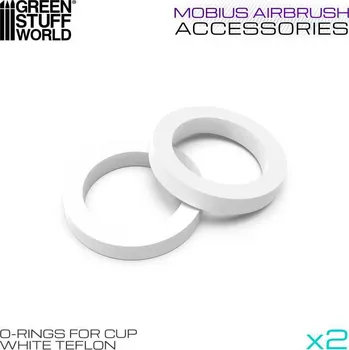 RC vybavení Airbrush O-kroužky nádobky Gaahleri pro Mobius (2 ks)
