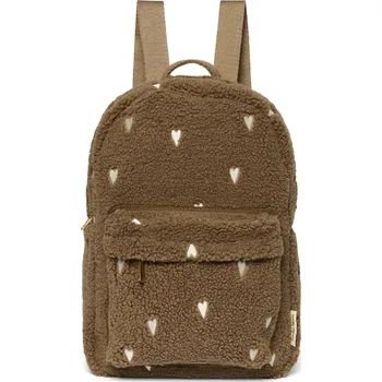 Dětský batoh STUDIO NOOS Dětský batoh Midi Teddy Hearts Brown