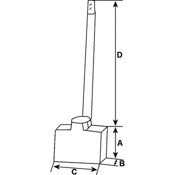 Startér Uhlíkový kartáč, startér HC-Cargo F 032 902 664