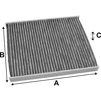 Klimatizace automobilu Filtr, vzduch v interiéru VALEO 715723