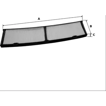 Klimatizace automobilu Filtr, vzduch v interiéru VALEO 715502