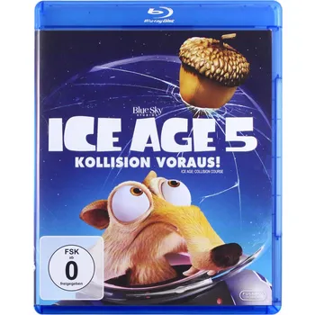 Blu-ray film Ice Age: Collision Course (Epoka lodowcowa 5: Mocne uderzenie) Blu-ray disk