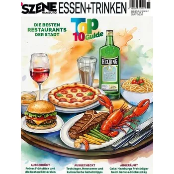 Cestování SZENE HAMBURG ESSEN + TRINKEN TOP TEN 2025/2026 - VKM Verlagskontor für Medieninhalte GmbH