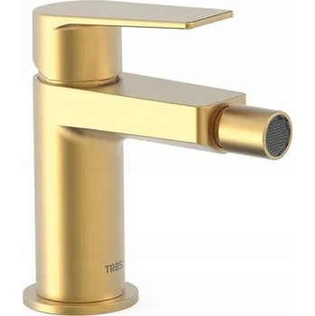 Stojánková bidetová baterie Tres zlatá