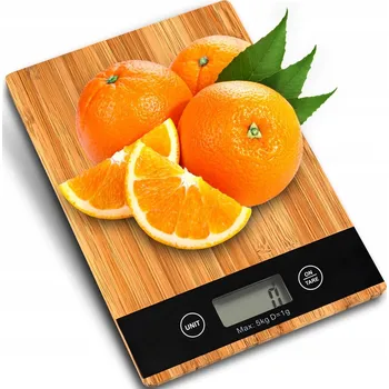 Kuchyňská váha Kuchyňská váha RETOO E653 béžová/hnědá 5 kg