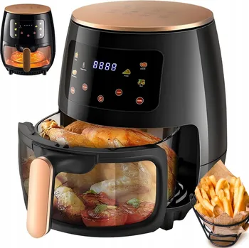 fritéza HORKOVZDUŠNÁ FRITÉZA 6L 2400W 5 REŽIMŮ VAŘENÍ 360° CIRKULACE VZDUCHU