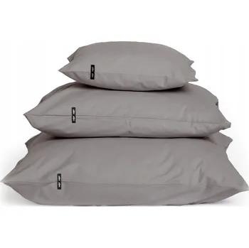 Povlak na polštářek Povlak na polštář HOP DESIGN 40x40 1 ks Tmavě Šedá přírodní bavlna