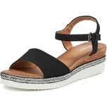 Clara Barson Espadrilky WS2189-15 Černá 37