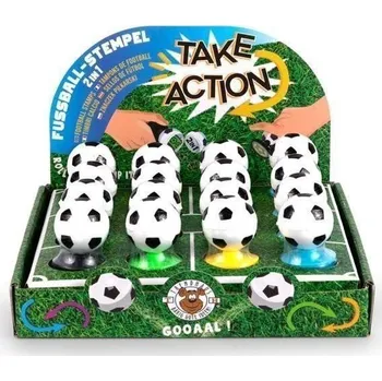 Dětské razítko Fotbalové razítko 2v1 - VÝPRODEJ