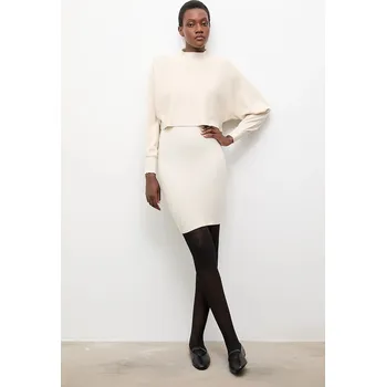 Dámské šaty Šaty a svetr Answear.LAB MC7291.fh béžová 01X, vel. M/L