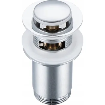 Sifon Balneo Umyvadlová výpusť Klik-Klak 38mm Chrom, s přepadem, Mosaz