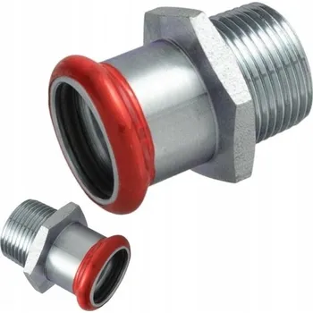 Vrták NÁTRUBEK PŘÍPOJKA VNĚJŠÍ ZÁVIT 22X1" OCEL UHLÍKOVÁ VESBO